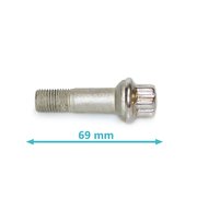 БОЛТ КОЛЕСНЫЙ (M14X1,5X69mm) MERCEDES C238 E-COUPE (17-Н.В), C292 GLE COUPE (15-Н.В), GLC-CLASS C253