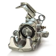 СУППОРТ ТОРМОЗНОЙ ЗАДНИЙ БЕЗ СКОБЫ ЛЕВЫЙ HONDA ACCORD VI (98-02), VII (03-07)