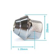 ГАЙКА КОЛЕСНАЯ (M12X1.5, КОНУС, ЗАКРЫТАЯ 31ММ) HONDA ACCORD III (85-89), ACCORD IX (13-Н.В), ACCORD 