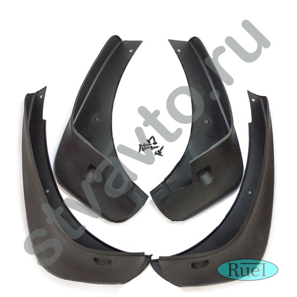 БРЫЗГОВИКИ ЗАДНИЕ, ПЕРЕДНИЕ (КОМПЛЕКТ - 4ШТ.) NISSAN QASHQAI (J10E) (06-13), QASHQAI+2 (JJ10) (08-14