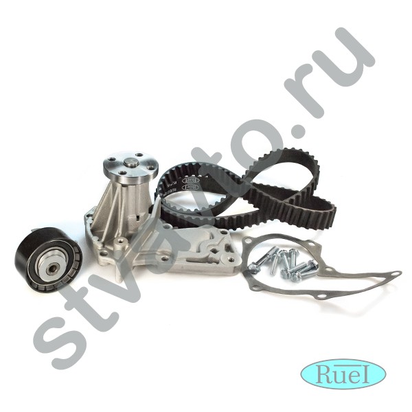 РЕМКОМПЛЕКТ РЕМНЯ ГРМ С ВОДЯНЫМ НАСОСОМ FORD FIESTA (01-08), FOCUS III (11-Н.В)