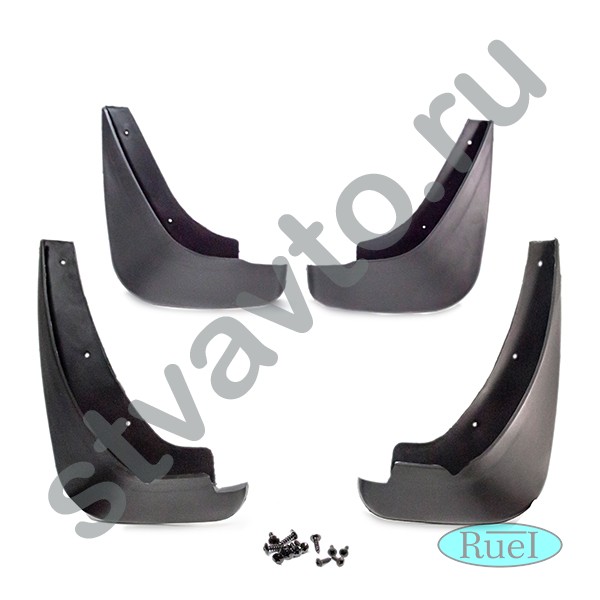 БРЫЗГОВИКИ ЗАДНИЕ, ПЕРЕДНИЕ (КОМПЛЕКТ - 4ШТ.) MAZDA 3 ХЭТЧБЕК (BK) (02-09)