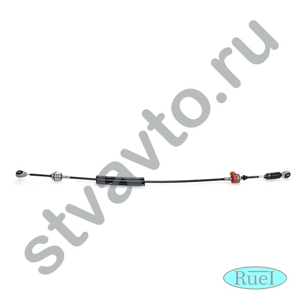 ТРОС КПП (СЕРЫЙ НАКОНЕЧНИК) RENAULT CLIO (98-05), SYMBOL (08-Н.В)