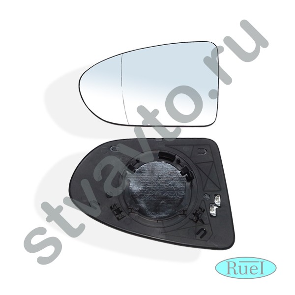 ЗЕРКАЛЬНЫЙ ЭЛЕМЕНТ АСФЕРИЧЕСКИЙ С ОБОГРЕВОМ ЛЕВЫЙ NISSAN QASHQAI (J10) (06-14), QASHQAI+2 (JJ10) (08