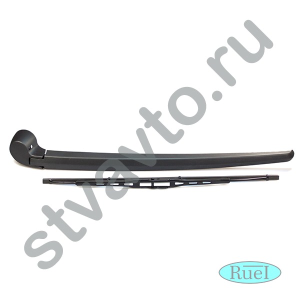 ПОВОДОК СТЕКЛООЧИСТИТЕЛЯ ЗАДНИЙ В СБОРЕ (14") AUDI Q7 [4L] (05-15)