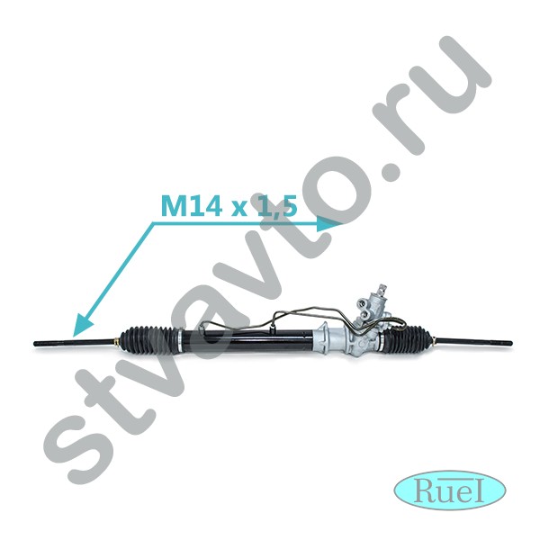 РЕЙКА РУЛЕВАЯ (РЕЗЬБА M14X1,5) NISSAN PRIMERA (P11E) (96-02), PRIMERA (WP11E) (96-01)