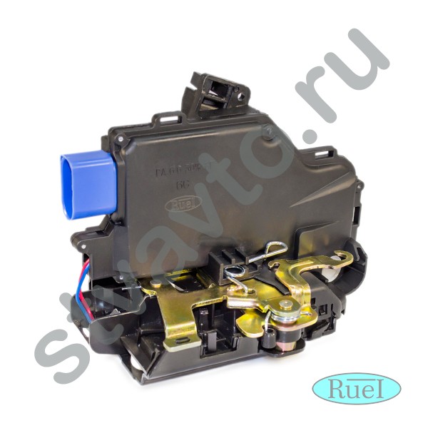 ЗАМОК ДВЕРИ ПЕРЕДНЕЙ ЛЕВОЙ VW CADDY III (04-15), GOLF V (03-09), GOLF V PLUS (05-14), PHAETON (02-16