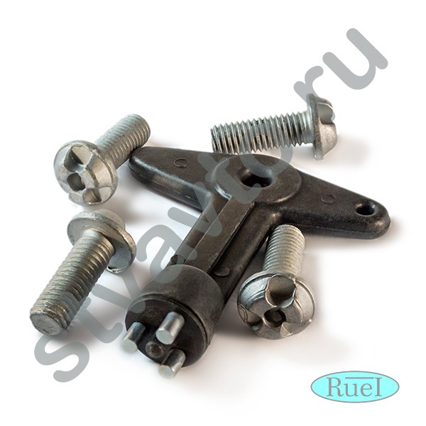 КОМПЛЕКТ БОЛТОВ ДИСКА КОЛЕСНОГО (М6) RENAULT