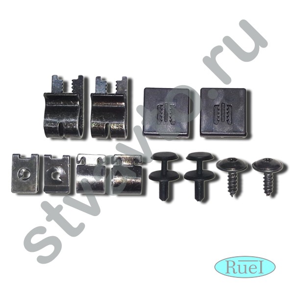 КРЕПЛЕНИЕ ДЛЯ БРЫЗГОВИКОВ ПЕРЕДНИХ VW POLO ХЭТЧБЕК V (09-Н.В), POLO СЕДАН V (10-Н.В)