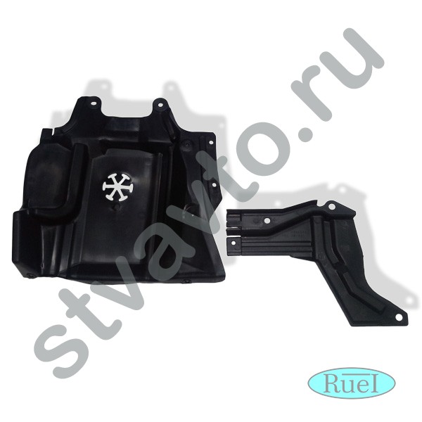 ЗАЩИТА МОТОРНОГО ОТСЕКА ПРАВАЯ MITSUBISHI OUTLANDER (CU) (03-08)