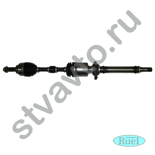 ПРИВОД В СБОРЕ ПРАВЫЙ (R) С ВАЛОМ ПРОМЕЖУТОЧНЫМ (2.0L) (МКПП 6-ТИ СТУП.) MAZDA 3 (BK) (05-07)