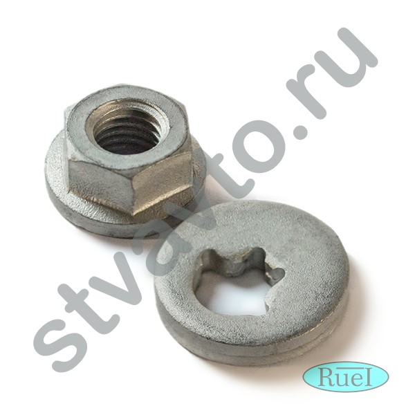 ШАЙБА ЭКСЦЕНТРИКОВАЯ + ГАЙКА РАЗВАЛЬНОГО БОЛТА BMW 5' (E39, E60, E61) , 6' (E63, E64), 7' (E38, E65,