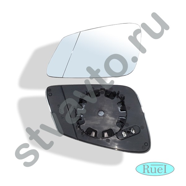 ЗЕРКАЛЬНЫЙ ЭЛЕМЕНТ АСФЕРИЧЕСКИЙ С ОБОГРЕВОМ ЛЕВЫЙ BMW 5' (E60/E61) (03-09), (F10/F11) (09-16), 6' (E