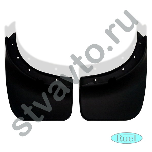 БРЫЗГОВИКИ ЗАДНИЕ (КОМПЛЕКТ - 2ШТ.) VW TOUAREG II (10-Н.В)