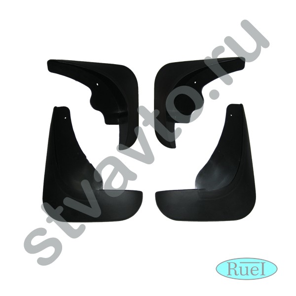 БРЫЗГОВИКИ ЗАДНИЕ, ПЕРЕДНИЕ (СЕДАН) (КОМПЛЕКТ - 4ШТ.) FORD FOCUS II (05-11)