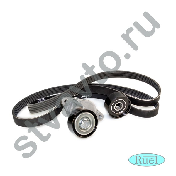 РЕМКОМПЛЕКТ РЕМНЯ ПРИВОДНОГО RENAULT LAGUNA II (01-08), LOGAN (05-14), SANDERO (14-Н.В), VAZ LADA LA