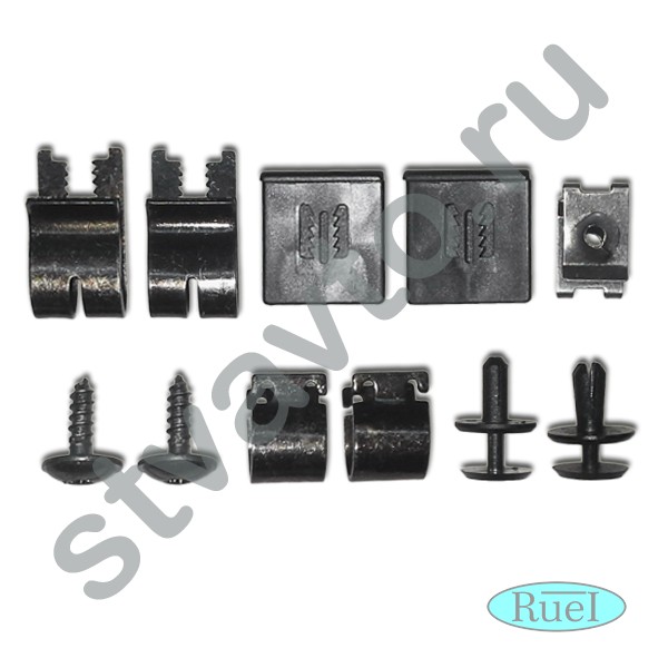 КРЕПЛЕНИЕ ДЛЯ БРЫЗГОВИКОВ ЗАДНИХ GOLF/VARIANT/4MOTION (07-14), JETTA V (05-10)