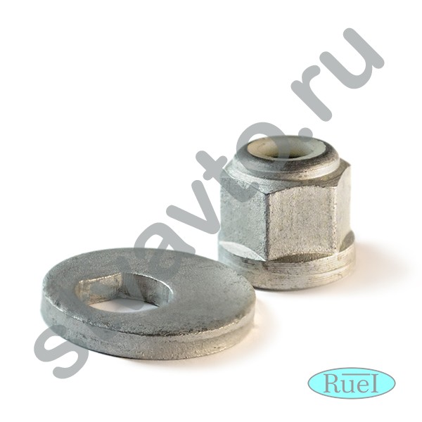 ШАЙБА ЭКСЦЕНТРИКОВАЯ + ГАЙКА РАЗВАЛЬНОГО БОЛТА HONDA ACCORD (05-Н.В)